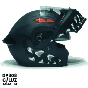 CASCO ABATIBLE YOGE CLUZ FORZA VERDE OSCURO