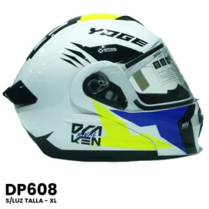 CASCO ABATIBLE YOGE SLUZ DRAKEN RIVAL BLANCO