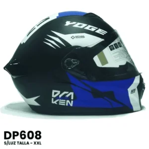 CASCO ABATIBLE YOGE SLUZ DRAKEN RIVAL NEGRO CAZUL