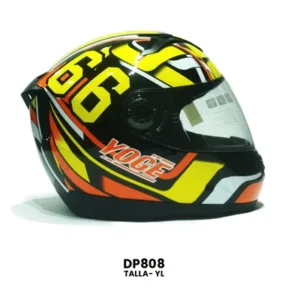 CASCO CERRADO YOGE INFANTIL NO.66 AMARILLO