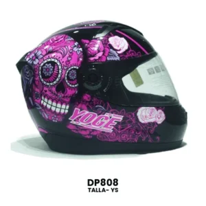 CASCO CERRADO YOGE INFANTIL CALABERA ROSA