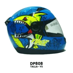 CASCO CERRADO YOGE INFANTIL PEZ AMARILLO