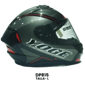 CASCO CERRADO YOGE BASICO GRIS CNEGRO