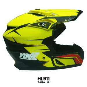 CASCO CROSS YOGE AMARILLO