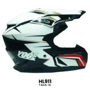 CASCO CROSS YOGE BLANCO