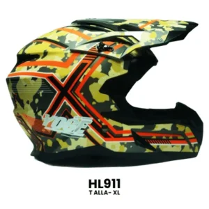 CASCO CROSS YOGE CAMUFLAJE CAFE