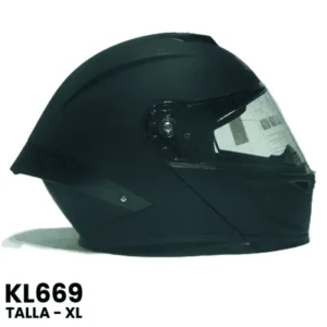 CASCO ABATIBLE YOGE NEGRO MATE