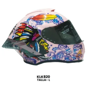 CASCO CERRADO YOGE INDIAN ROSA