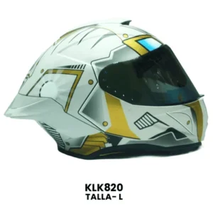 CASCO CERRADO YOGE IRONMAN BLANCO