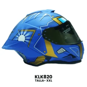 CASCO CERRAOD YOGE IRONMAN AZUL