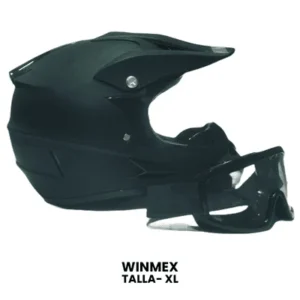 CASCO CROSS WINMEX NEGRO MATE